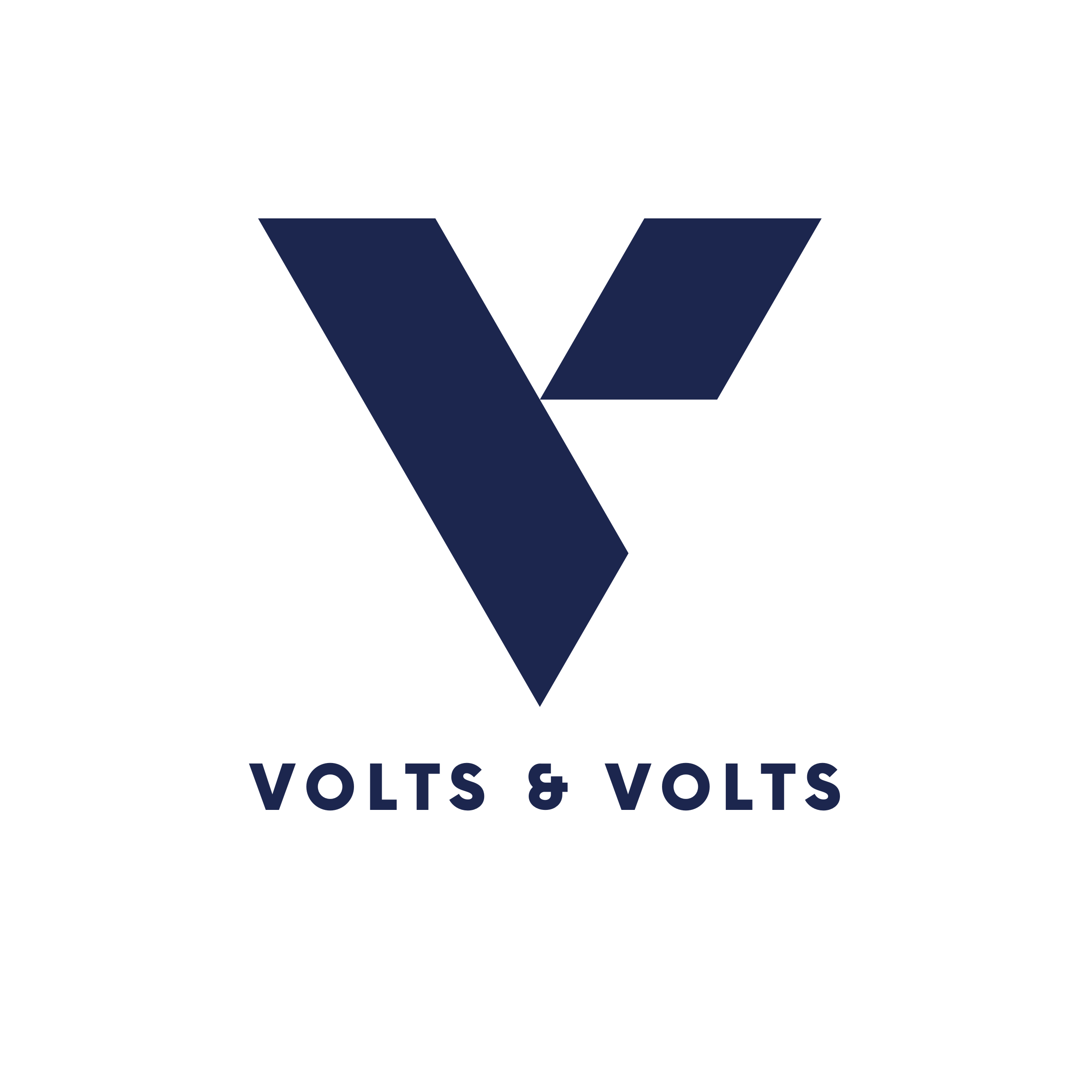 Volts & Volts Logo Dark Transparent